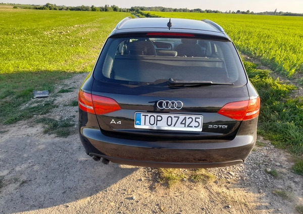 Audi A4 cena 25900 przebieg: 328000, rok produkcji 2008 z Opatów małe 232